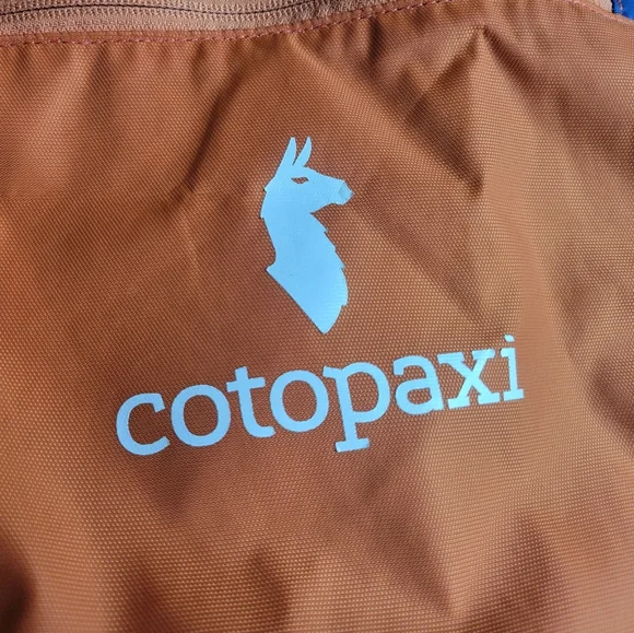 Cotopaxi Luzon Eighteen 18 L Del Dia Pack Daypack Backpack Unisex Orange Blue - Picture 3 of 13